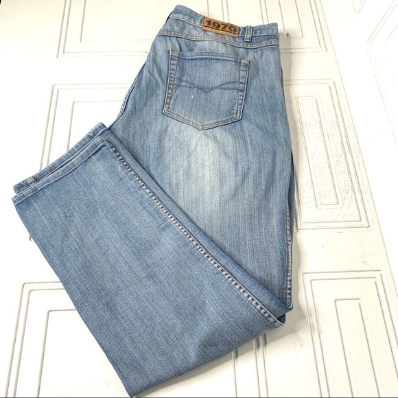 Just jeans  straight blue washed jeans - Picture 3 of 4